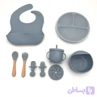 سرویس غذاخوری سیلیکونی ۱۰ تکه کودک