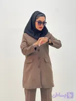 ست مانتو شلوار اداری کجراه شاملو