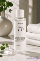 تونر آبرسان و تسکین‌دهنده Anua Heartleaf 77% + Hyaluron حجم 150 میلی‌لیتر