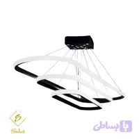 لوستر مدرن بیضی 3 لاین