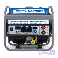موتور جوش و موتور برق بنزینی آبکو 4.5 کیلووات 140 آمپر مدل A200BS