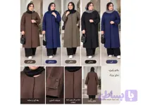 مانتو پاییزه سوئیت سایز بزرگ ۵۴تا۶۴