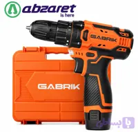 دریل پیچ گوشتی شارژی ۱۲ ولت گابریک مدل CD1200