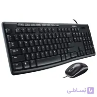 کیبورد و ماوس باسیم لاجیتک MK200 USB