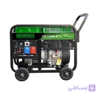 موتور برق دیزلی مدل GD11000-ET3