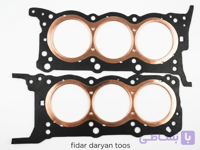 واشر سرسیلندر مسی پژو xu7 در ضخامت های مختلف (پس کرایه)