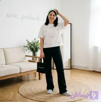 شلوار جین مشکی زنانه فول کش بوتکات