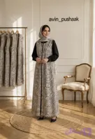 وست بلند زنانه +کیف کلاچ ژاکارد