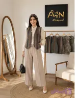 وست زنانه کوتاه مدل وست آرکا