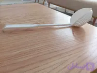 ملاقه آبکش دار سفید