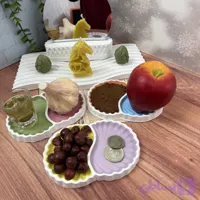 هفت سین صدف دو قلو جنس سنگ مصنوعی
