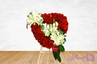 تاج گل قلبی رز اورینتال