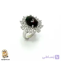 انگشتر نقره زنانه با سنگ اوپال مدل RSW F89