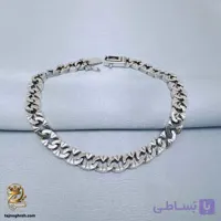 دستبند نقره مردانه خاص مدل BSM B129