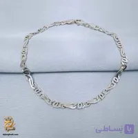دستبند مردانه نقره طرح تی مدل BSM B125