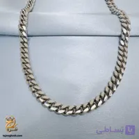 گردنبند نقره مردانه کارتیه سنگین مدل NSM N100