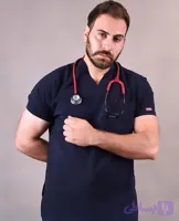 اسکراب شلوار یوفلکس سرمه ای