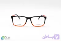 عینک طبی کائوچو فریم مستطیلی برند اسپریت spirit (کد TPMIO)