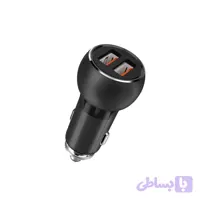 شارژر فندکی 36 وات الدینیو مدل C503 به همراه کابل تبدیل USB به LIGHTNING
