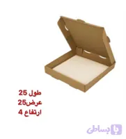 کارتن پیتزا سایز 25