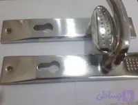 دستگیره آپارتمانی طرح استیل سنگین ابکاری شده رنگ ثابت‌