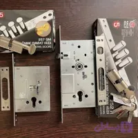 قفل بدنه درب ضد سرقت کالی چهار لول همراه مغزی ست کامل