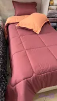 روتختی یک و نیم نفره ۴ تکه میکرو نخ دو رنگ