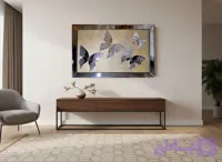 تابلو آینه کاری پرواز پروانه ها سایز 50*90