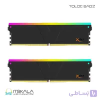 رم دسکتاپ وی کالر دو کاناله مدل Manta XSky Rgb 32GB 6400MHZ CL32 BLACK