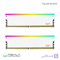 رم دسکتاپ وی کالر دو کاناله مدل Manta XSky Rgb 32GB 6000MHZ CL30 WHITE