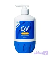 کرم مرطوب کننده پمپی کیو وی، وزن 500 گرم ا Qv Cream Replenish Your Skin – 500g
