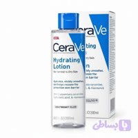 لوسیون پاک‌کننده آرایش صورت سراوی مدل Hydrating مناسب برای انواع پوست حجم 200 میلی‌لیتر | گالری لیرانا