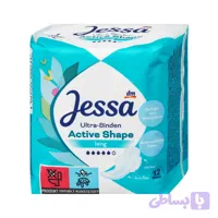 نوار بهداشتی با جذب بالا 12 عددی jessa active shape