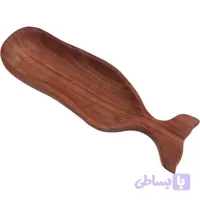 رولت خوری چوبی طرح نهنگ کهن پیکره