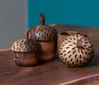 شکلات خوری چوبی طرح بلوط کهن پیکره