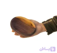 پیاله قایقی چوبی کهن پیکره