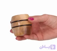 شات قهوه چوبی کهن پیکره