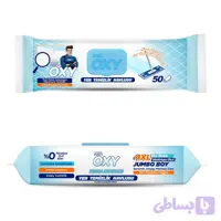 دستمال مرطوب یدک تی مستر اوکسی 50 عددی