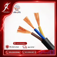 کابل افشان مسی 1.5*3دامغان بهفر (3 در 1.5 مس)