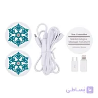 ماساژور برقی 6 حالته تلفن همراه قابل حمل (دستگاه فیزیوتراپی) EMS Mini Massager
