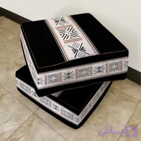 نشیمن مکعب، مخمل، بالشتک داخلی الیاف ویسکوز، کد: CU50-50/1، ( قیمت برای 1 عدد )