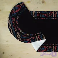 رانر مخمل، لب گرد، آسترکشی و قیطان دوزی، کد: RC170-70