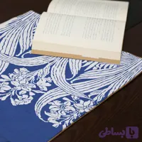 رانر مخمل، مستطیل، آسترکشی و قیطان دوزی، کد: R135-01