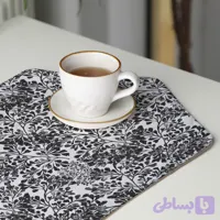 رومیزی عسلی، 6 گوشه، مخمل ضخیم، کد TA40-90