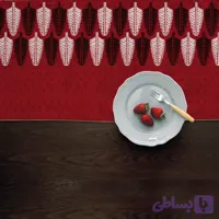 رانر مخمل، مستطیل، آسترکشی و قیطان دوزی، کد: R135-15