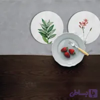 رانر مخمل ضخیم، مستطیل، آسترکشی و قیطان دوزی،کد: R135-18