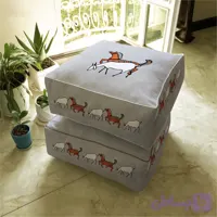 نشیمن مکعب، مخمل، بالشتک داخلی الیاف ویسکوز، کد: CU50-37، ( قیمت برای 1 عدد )