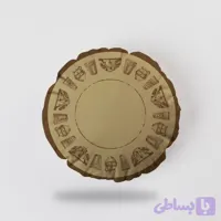 کوسن گرد، همراه با بالشتک، مخمل ضخیم، کد: C70-16