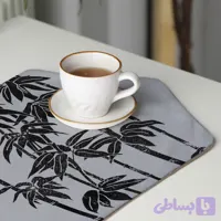 رومیزی عسلی، 6 گوشه، مخمل ضخیم، کد TA40-85