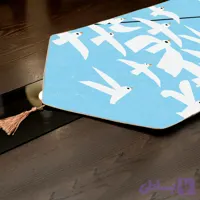رانر مخمل، لب مثلثی، آسترکشی و قیطان دوزی، کد: R170-08